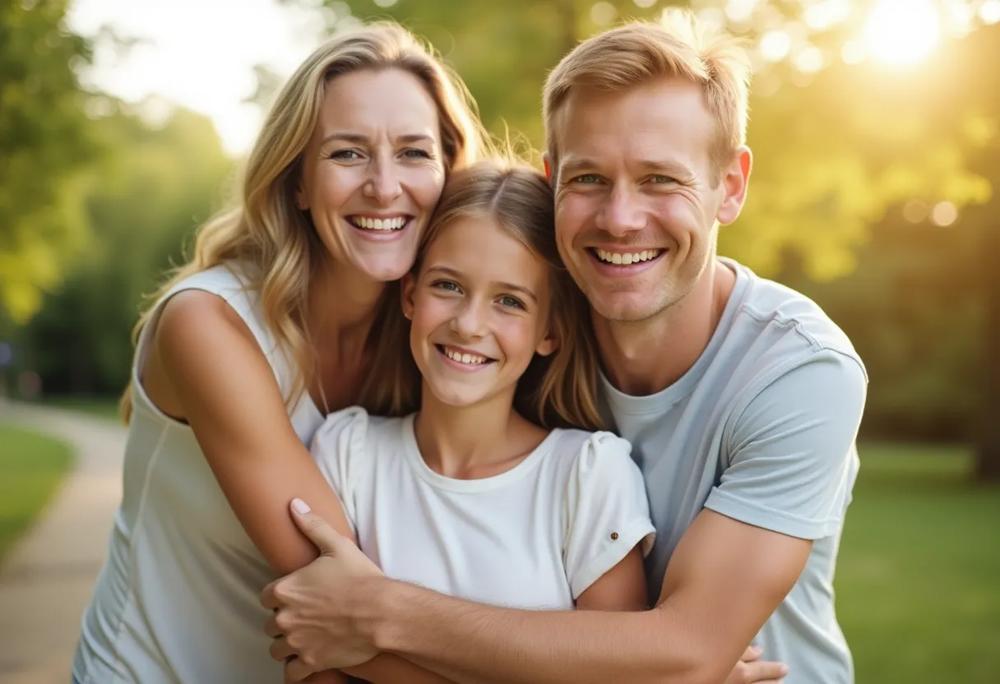 Family embrace