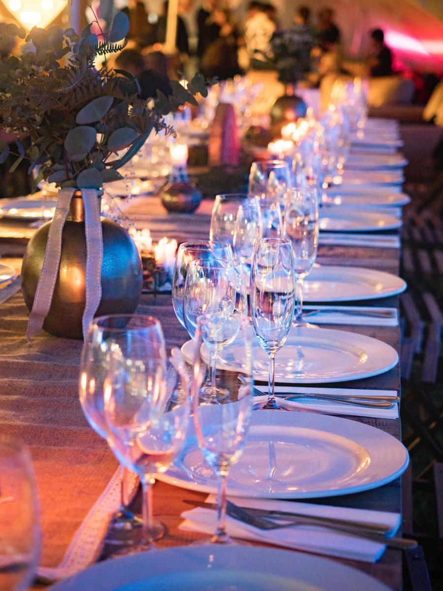 Wedding reception