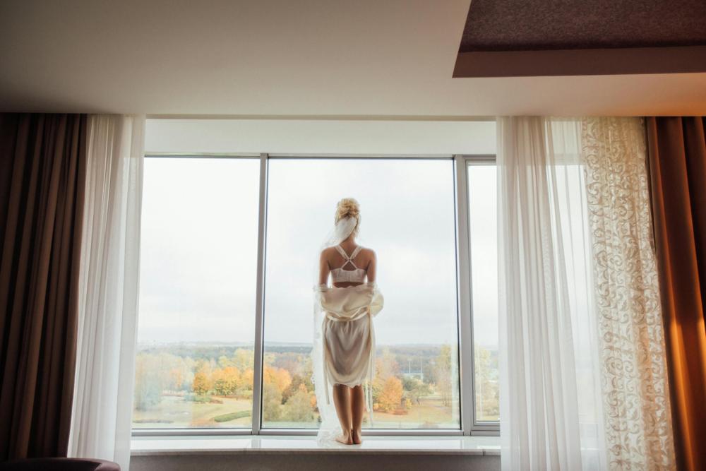 wedding contemplation